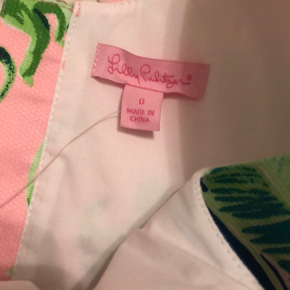 NWT Lilly Pulitzer Mila Shift Dress, size 0 - Picture 3 of 7